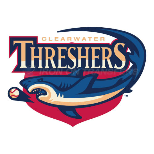 Clearwater Threshers Iron-on Stickers (Heat Transfers)NO.7890